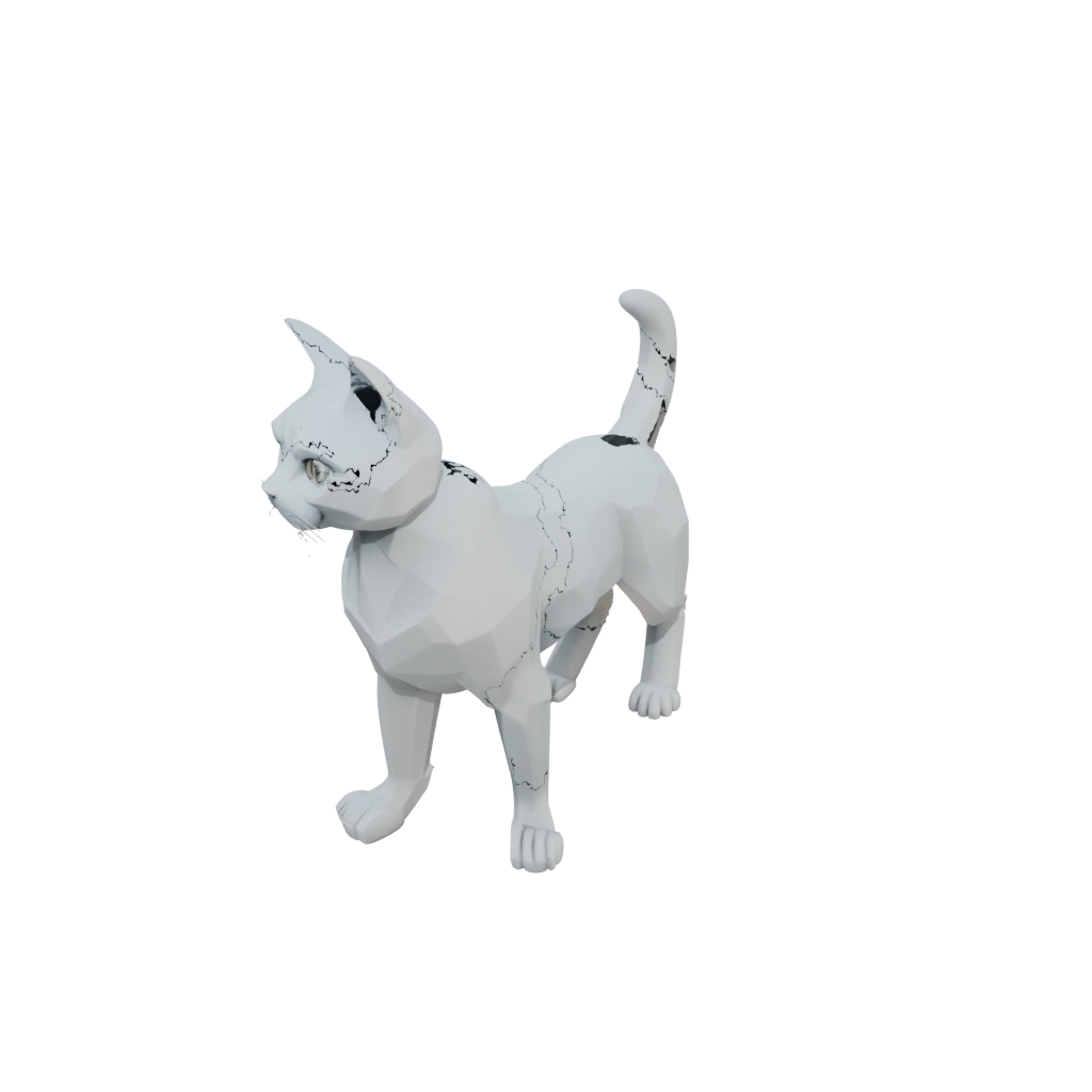 Mini Soft Articulated Cat