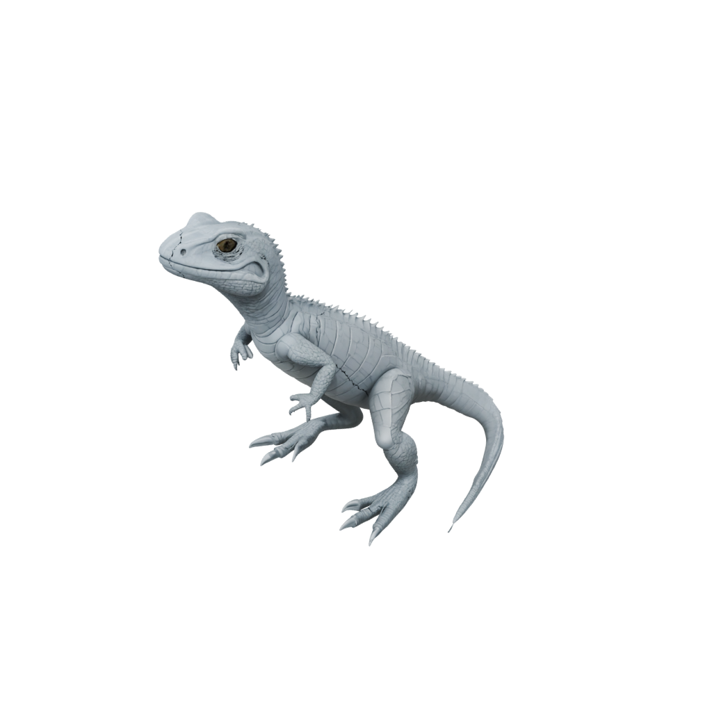 Mini Soft Articulated Lizard