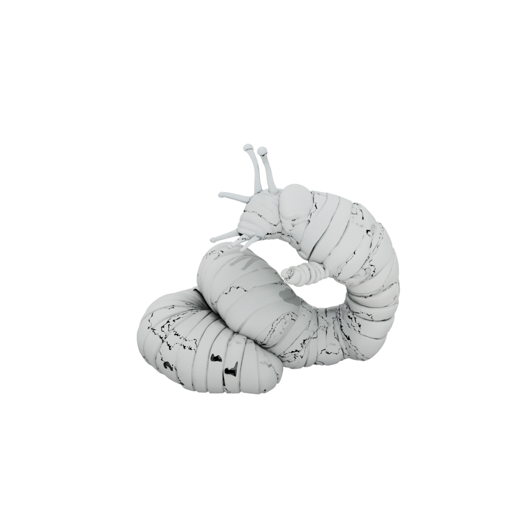 Mini Soft Articulated Worm