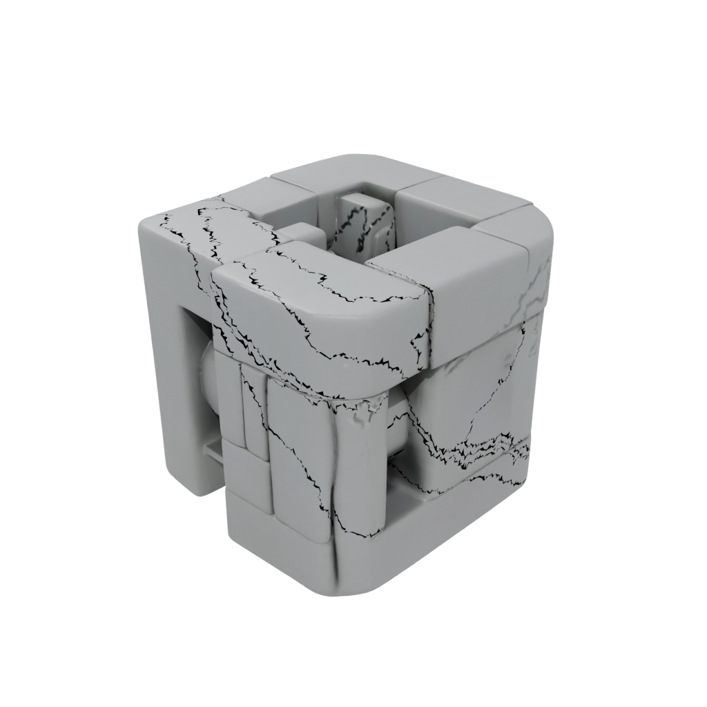 Mini Soft Folding Hinge Cube