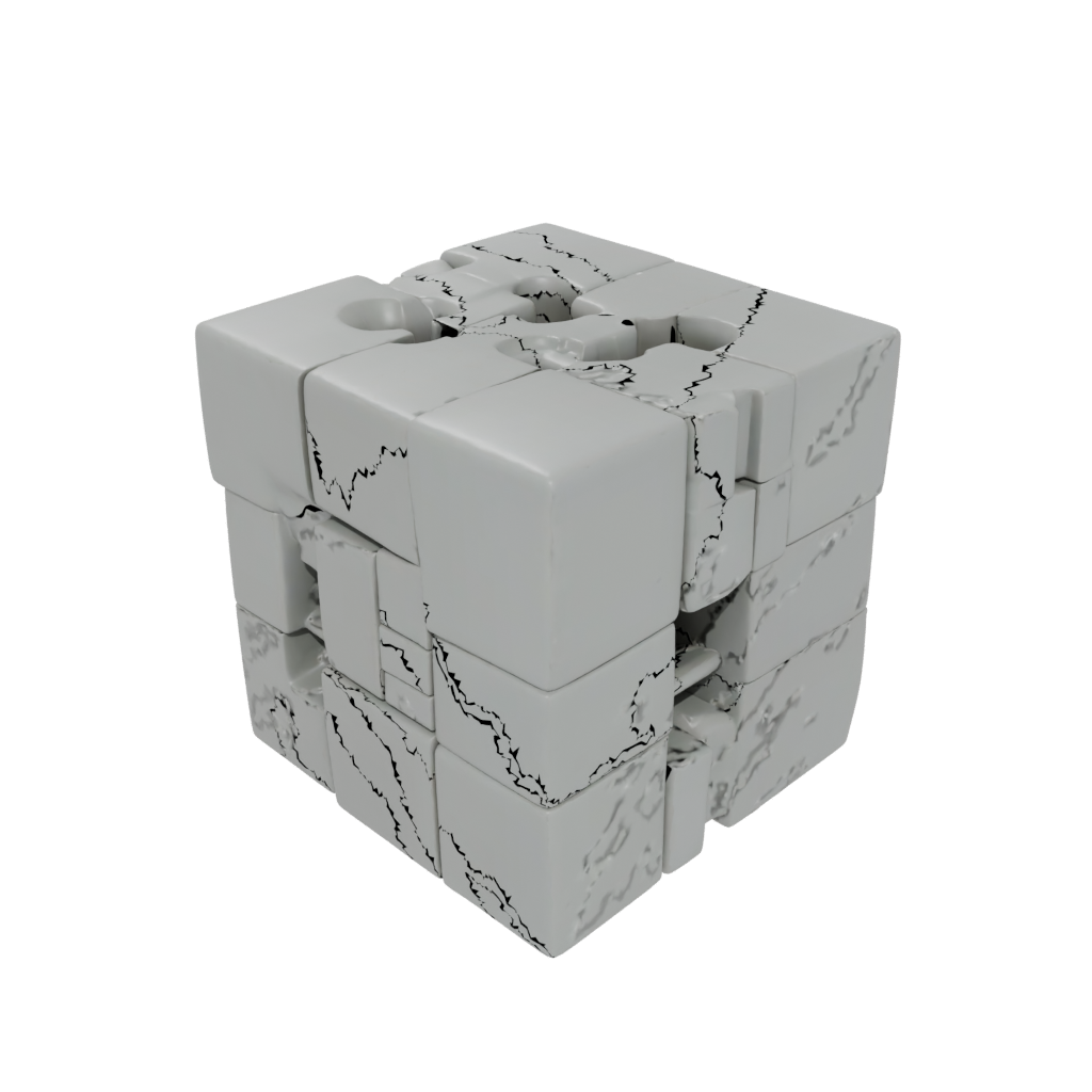 Mini Soft Slide-Puzzle Cube