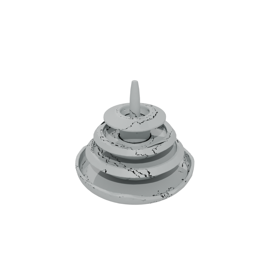 Mini Soft Spinning Top Set