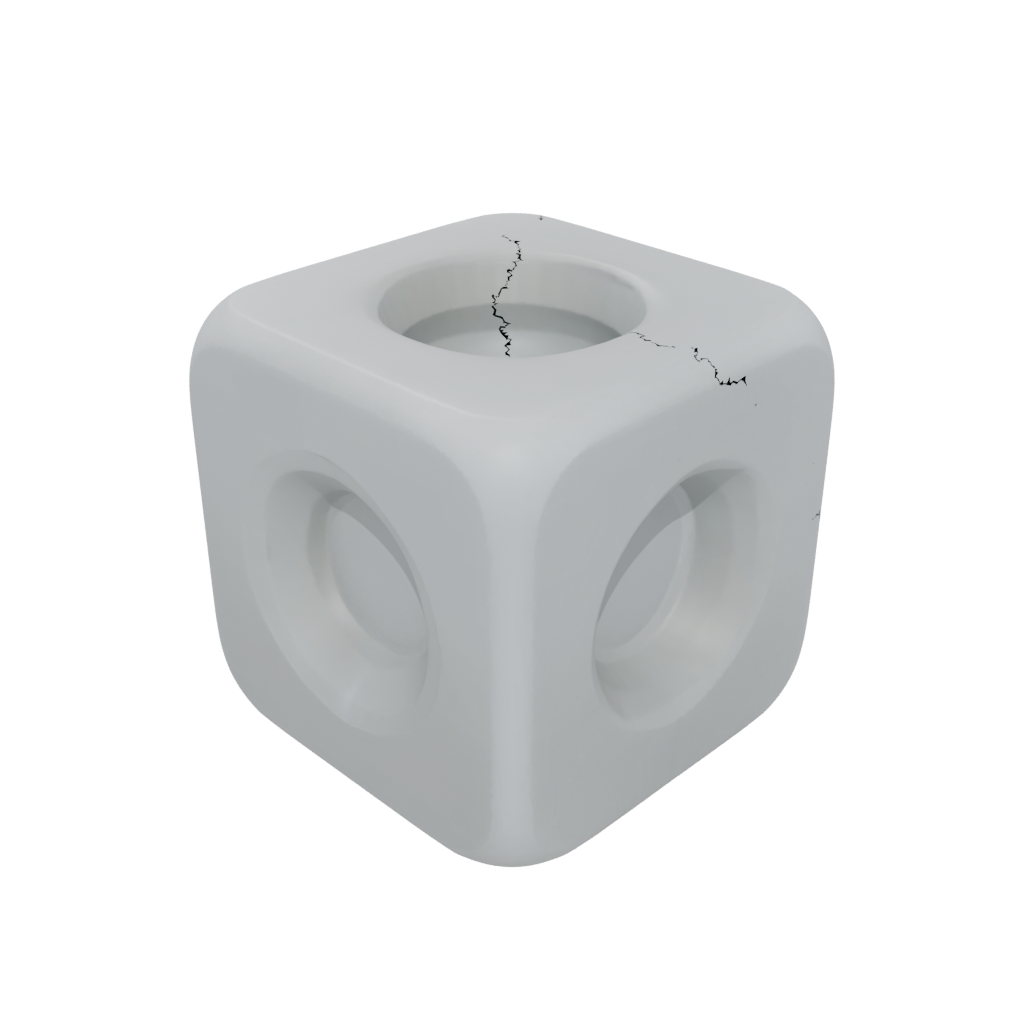 Mini Soft Squeeze Stress Cube