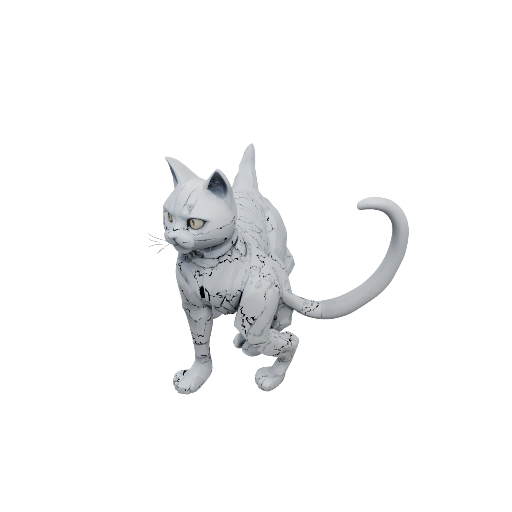 Mini Articulated Cat