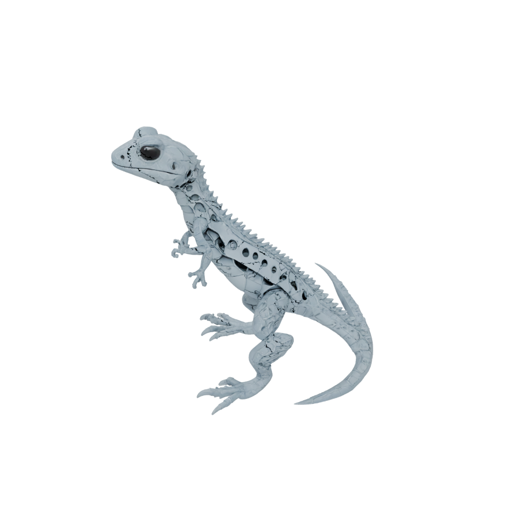 Mini Articulated Gecko