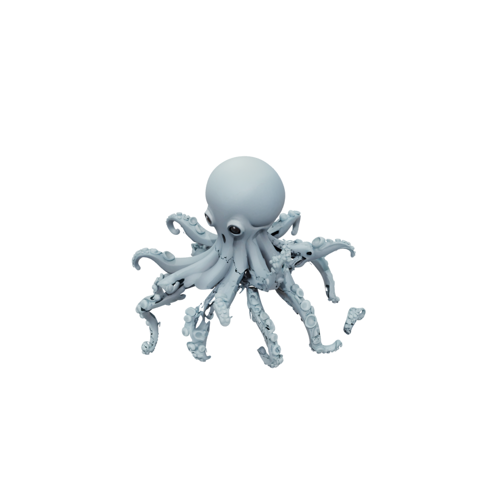 Mini Articulated Octopus Mini