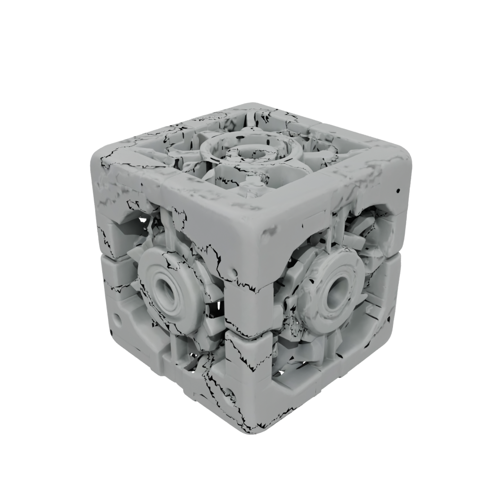 Mini Pocket Gear Cube