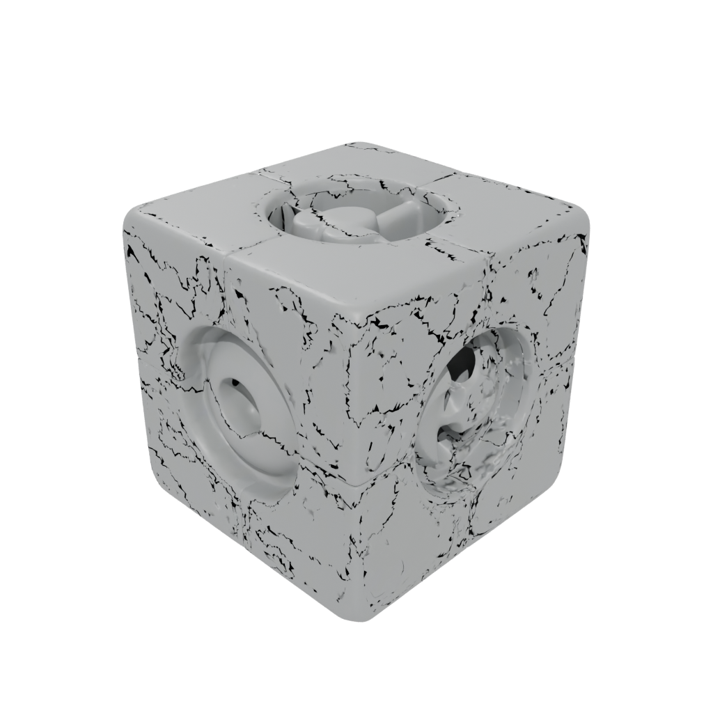 Mini Squeeze Stress Cube