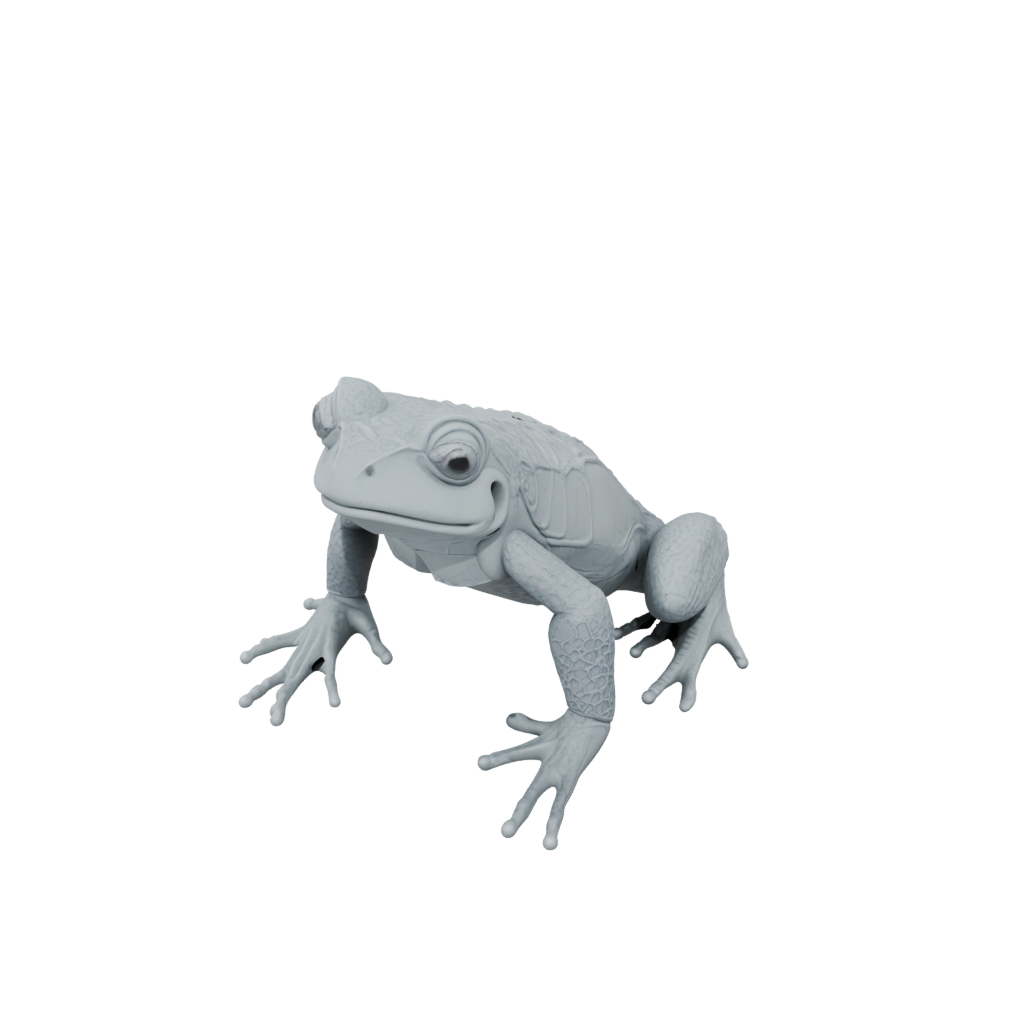Mini Textured Articulated Frog