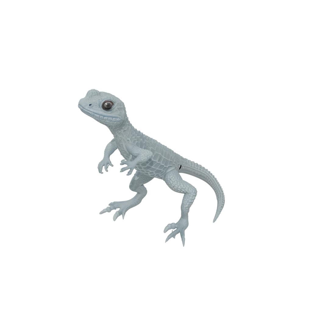 Mini Textured Articulated Gecko
