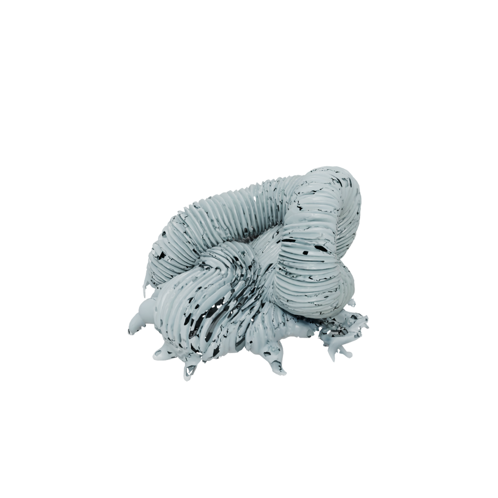 Mini Textured Articulated Millipede