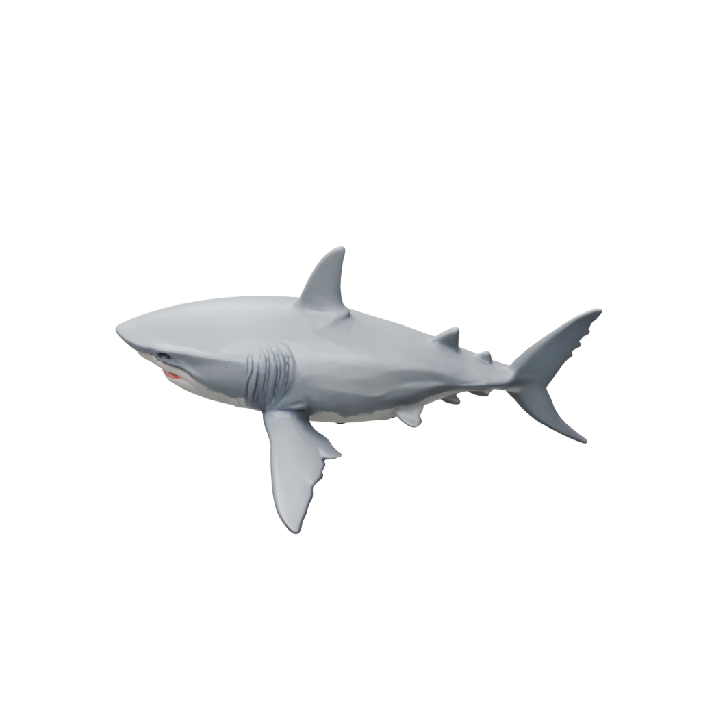Mini Textured Articulated Shark