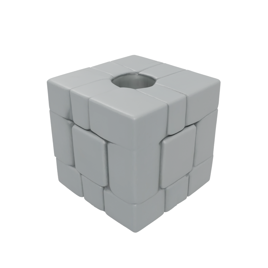 Mini Textured Magnet-Free Click Cube