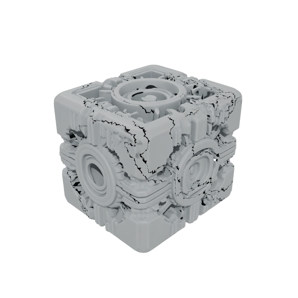 Mini Textured Pocket Gear Cube