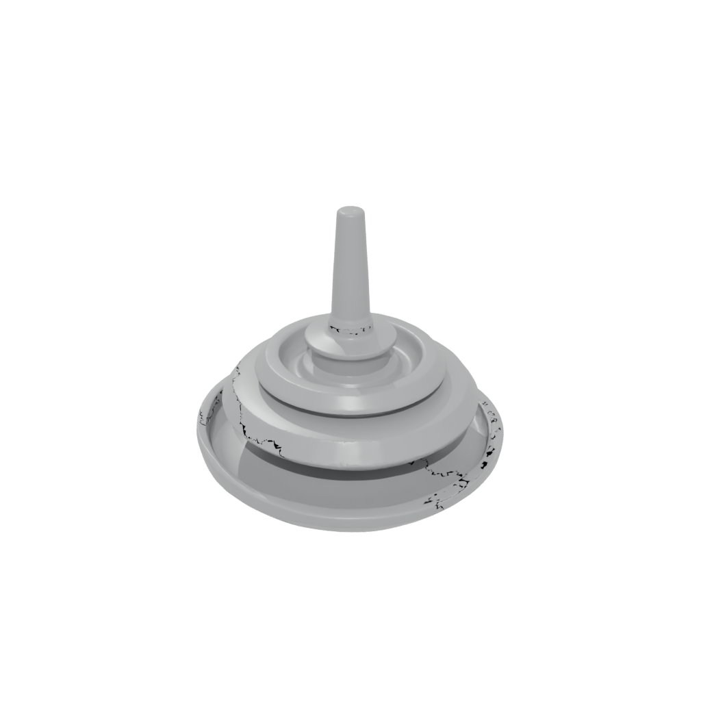 Mini Textured Spinning Top Set