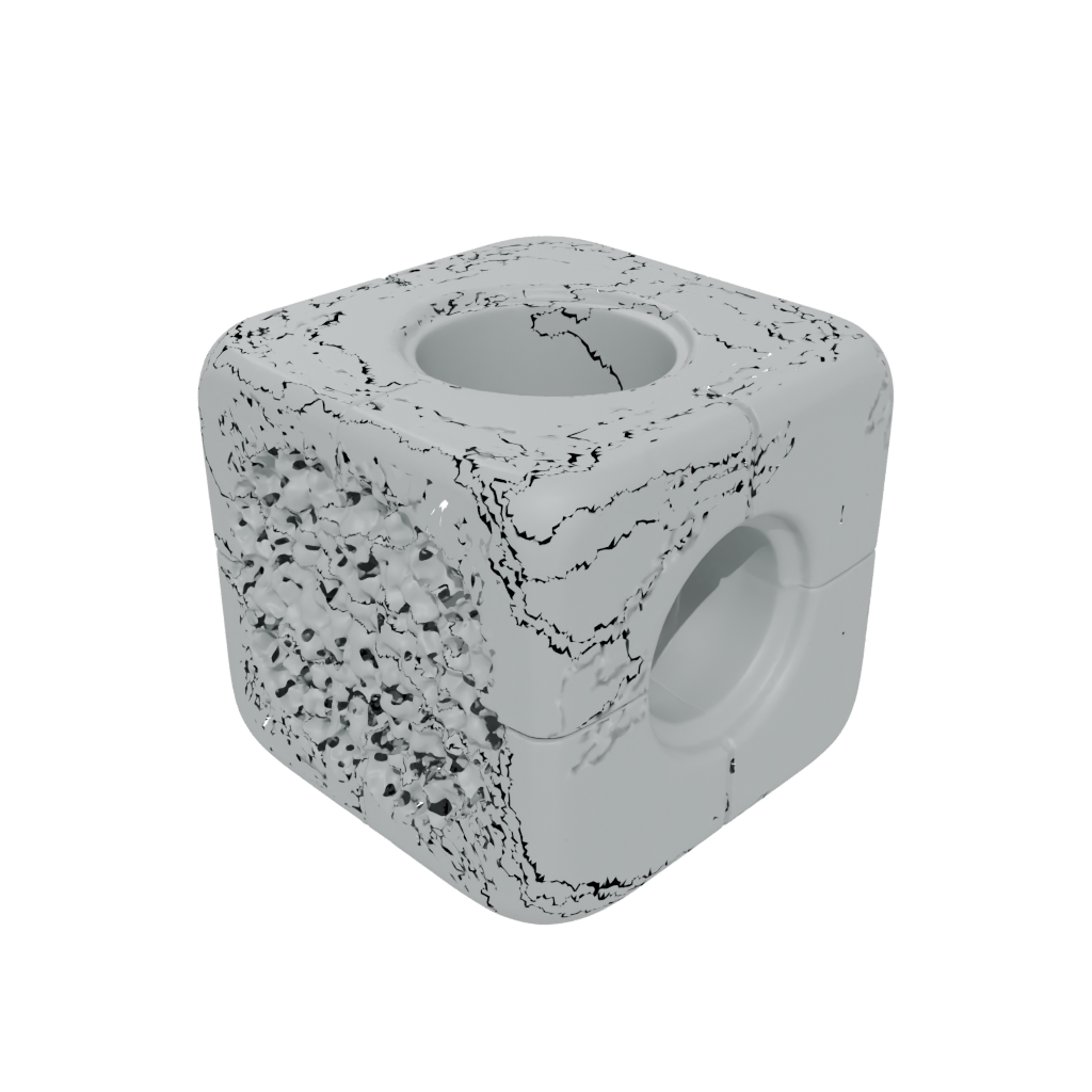 Mini Textured Squeeze Stress Cube
