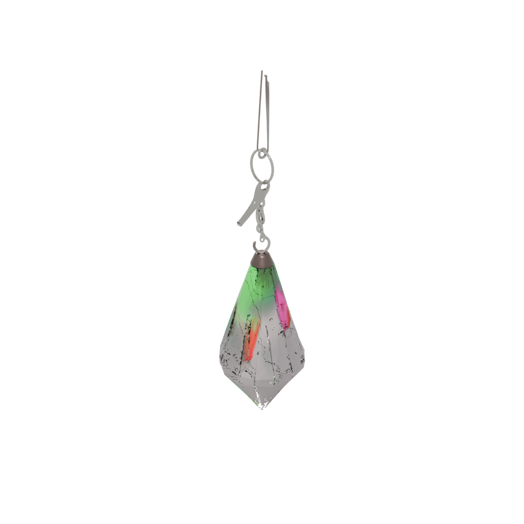 Neon Pocket Click-Clack Pendulum Toy