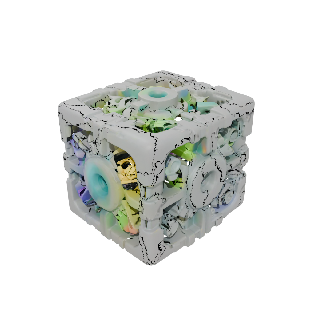 Neon Pocket Pocket Gear Cube