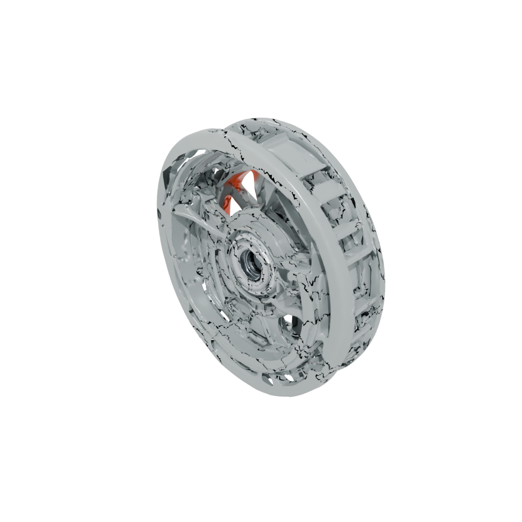 Neon Pocket Ratchet Click Wheel