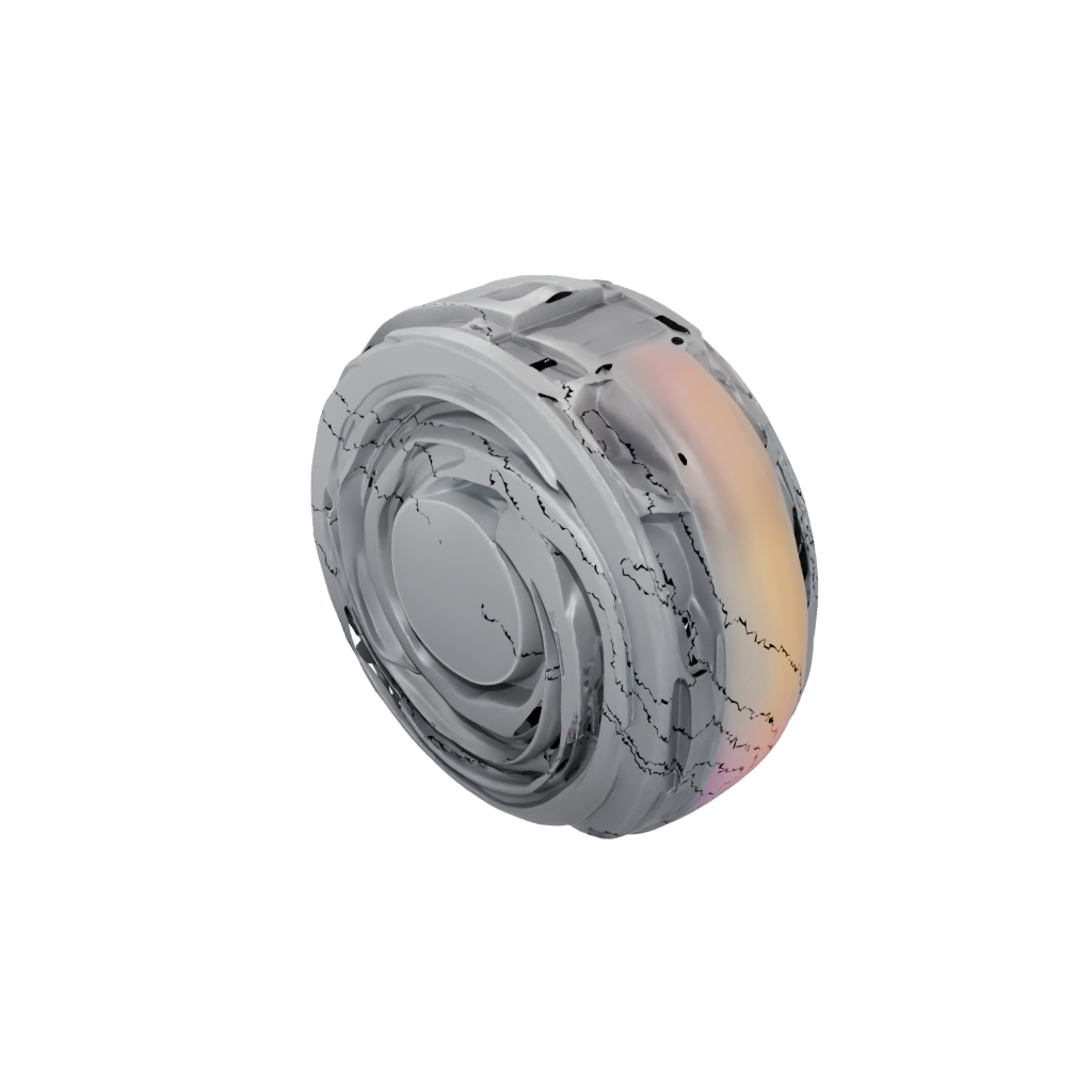 Neon Pocket Rolling Ball Track Coin