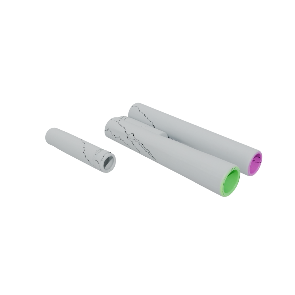 Neon Pocket Thumb Roller Bar