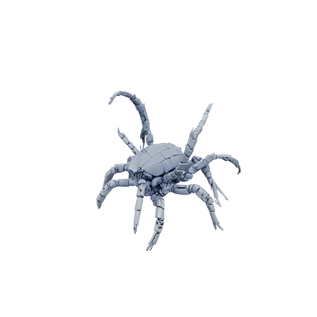 Neon Big Articulated Scorpion