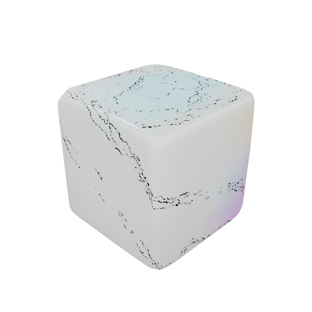 Neon Big Magnet-Free Click Cube