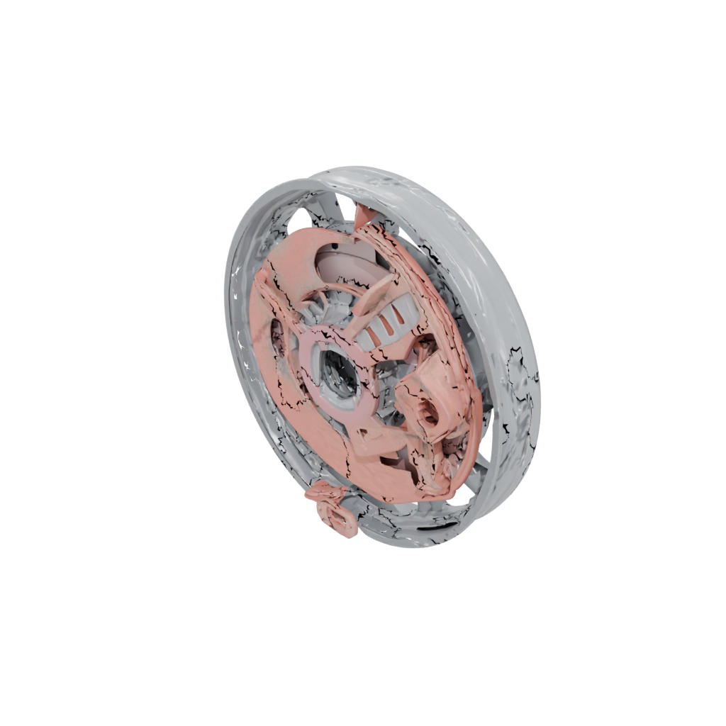 Neon Big Ratchet Click Wheel