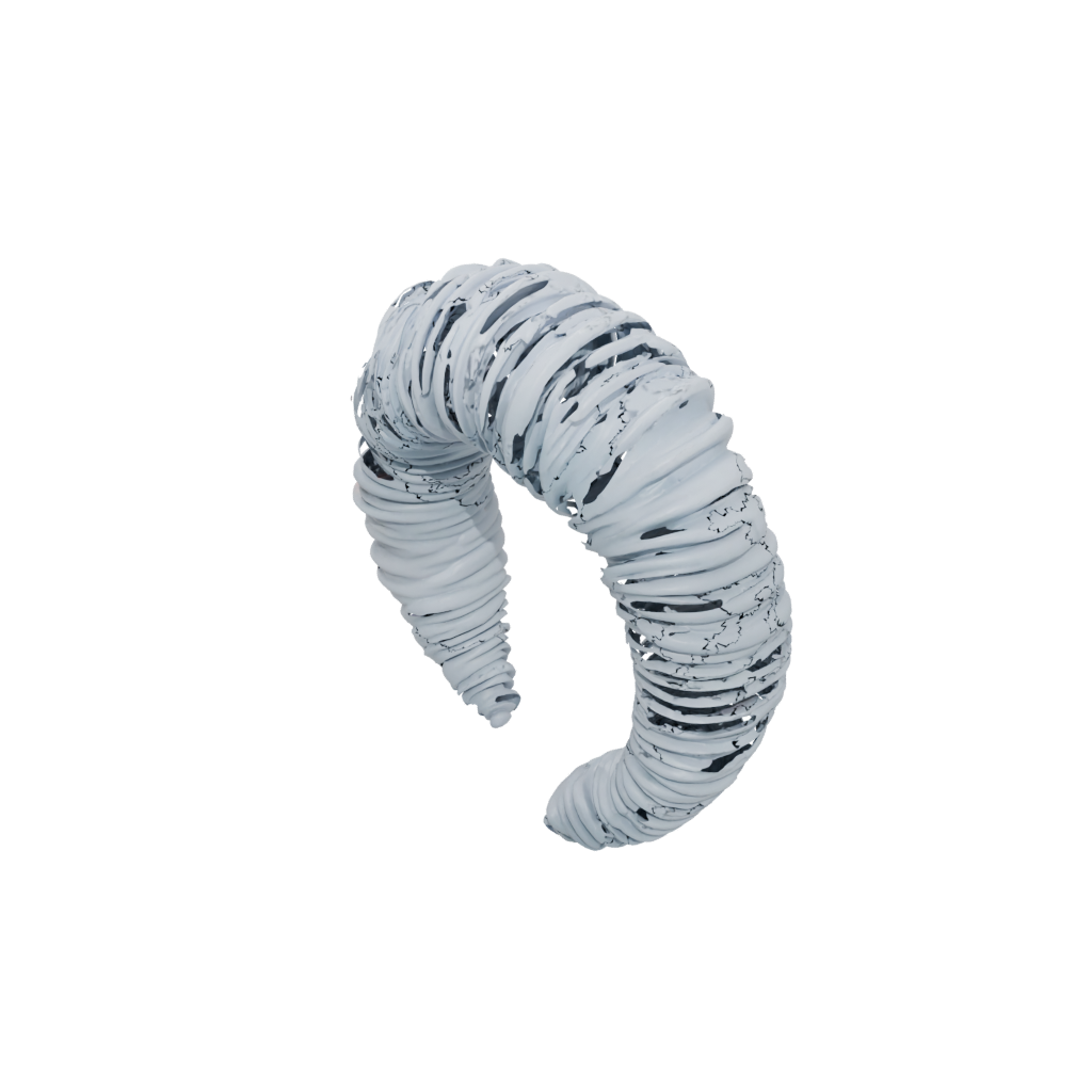Neon Soft Articulated Millipede