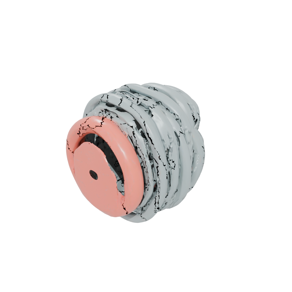 Neon Soft Compression Spring Toy