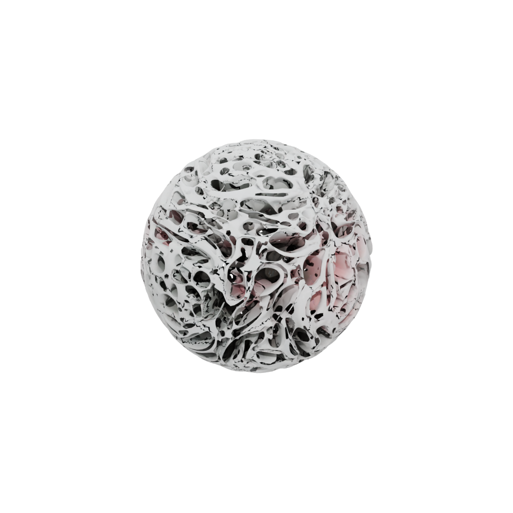 Neon Soft Kinetic Flow Ball
