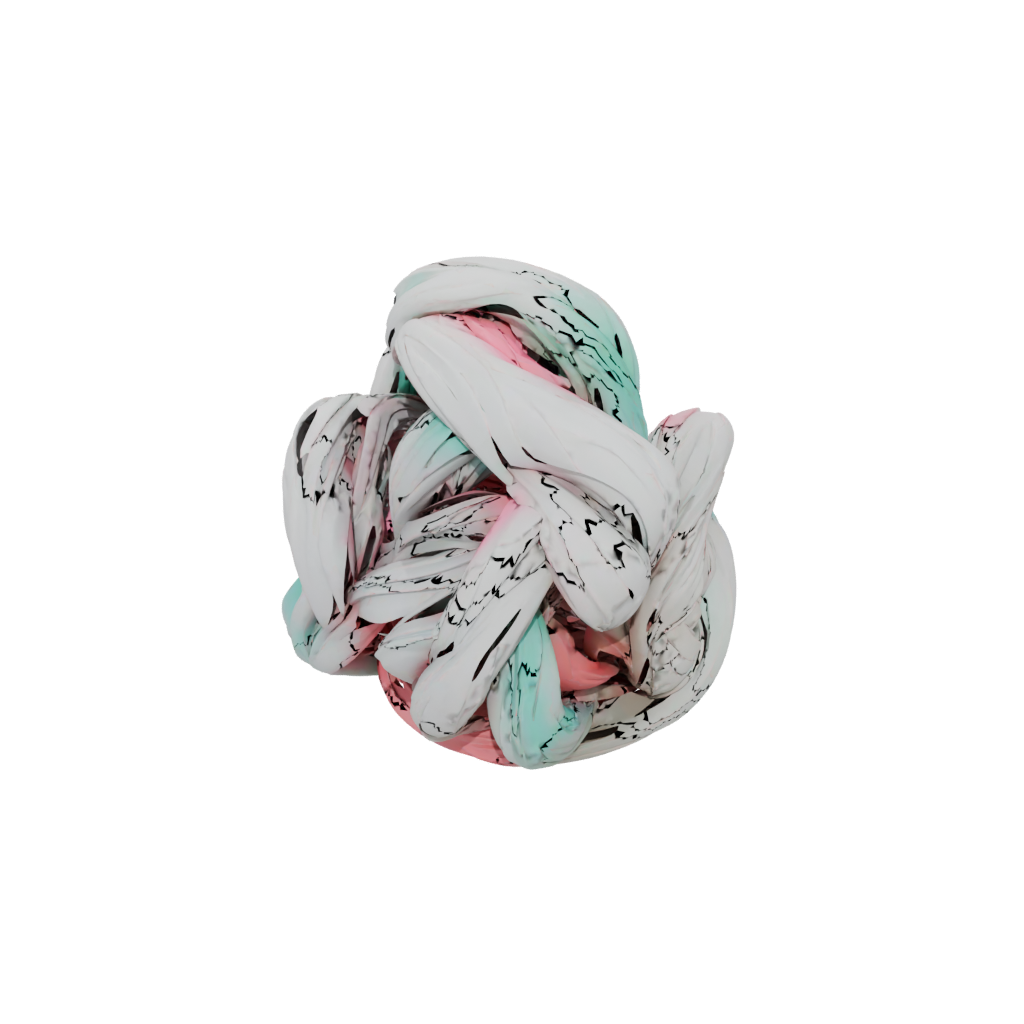 Neon Soft Twisty Helix Toy