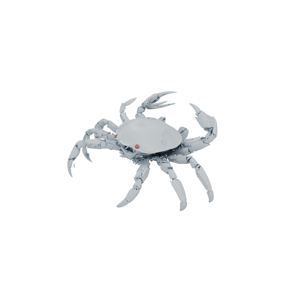 Neon Articulated Crab