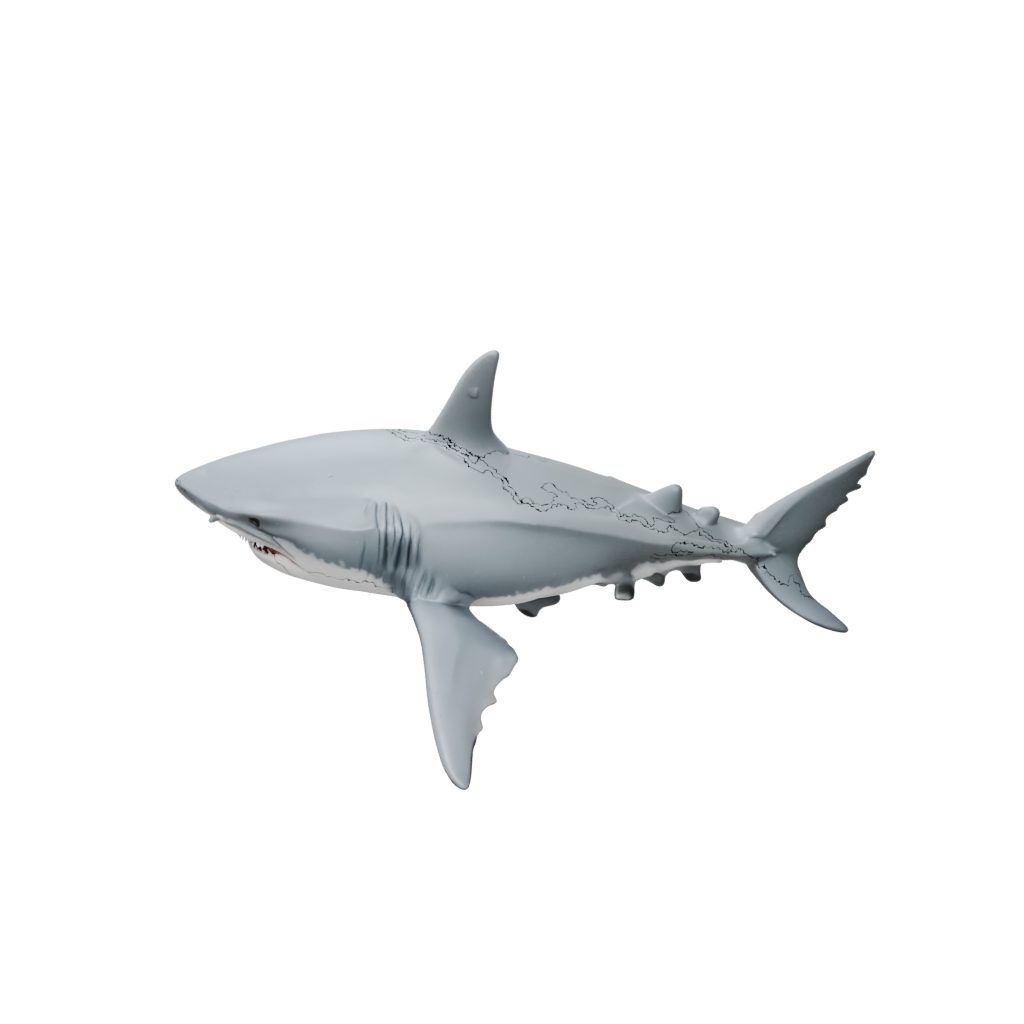 Neon Articulated Shark