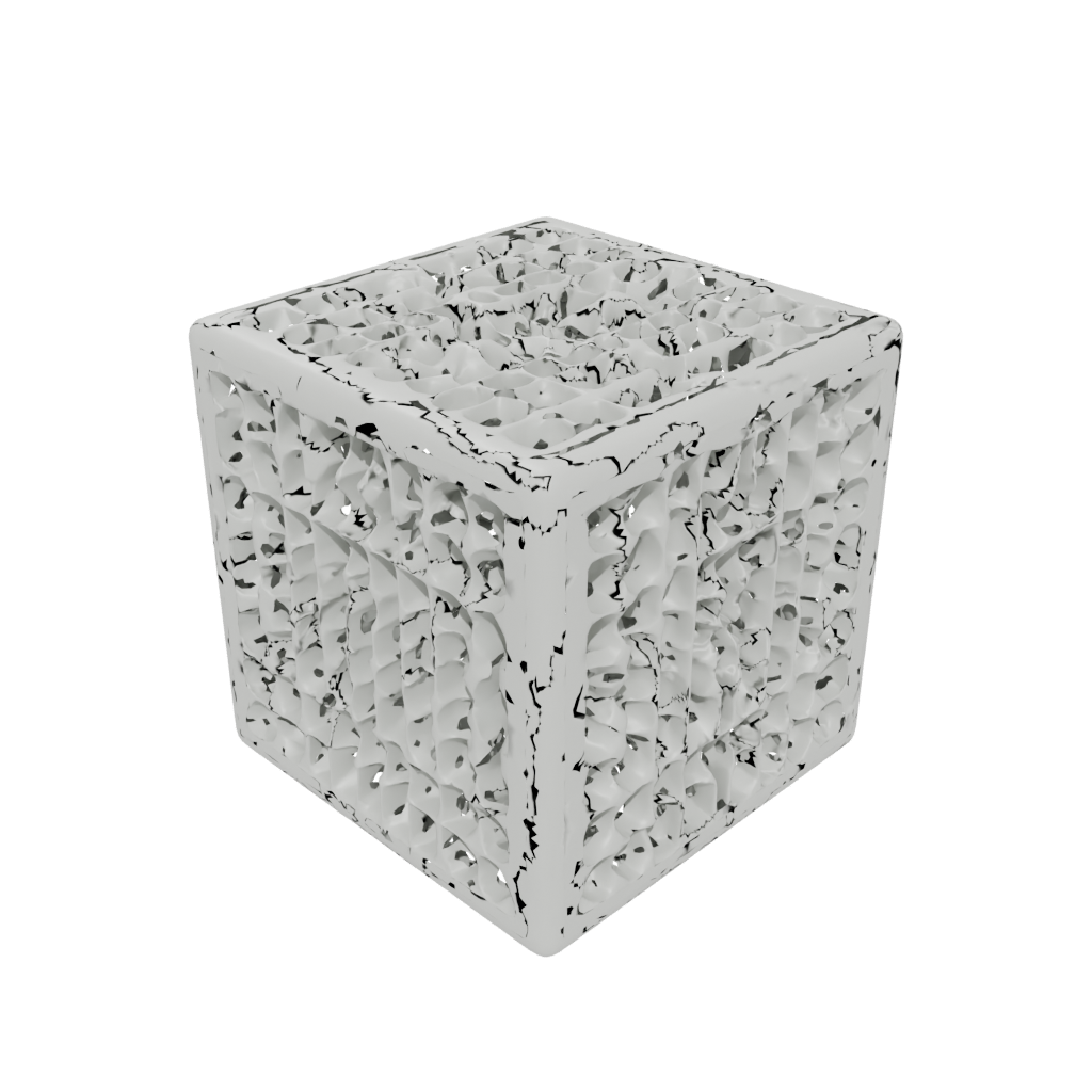 Neon Textured Magnet-Free Click Cube