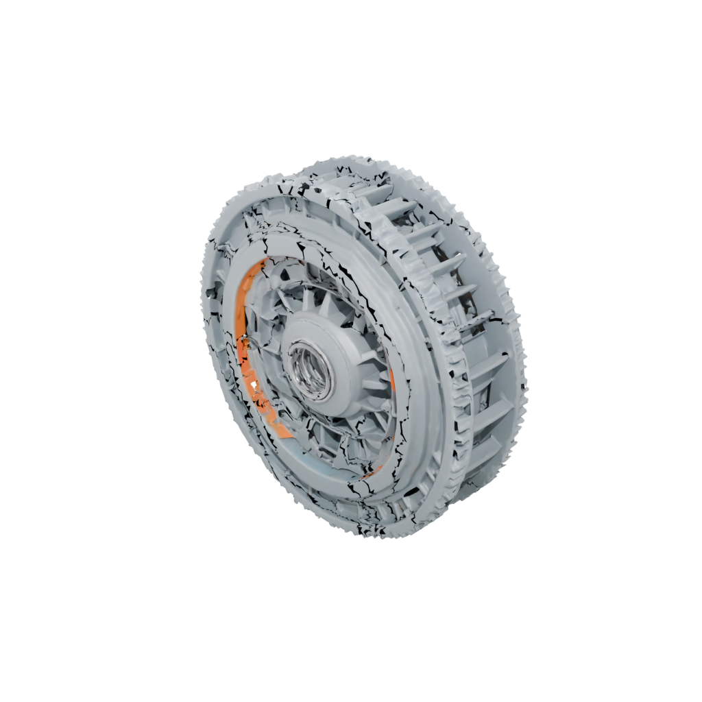 Neon Textured Ratchet Click Wheel