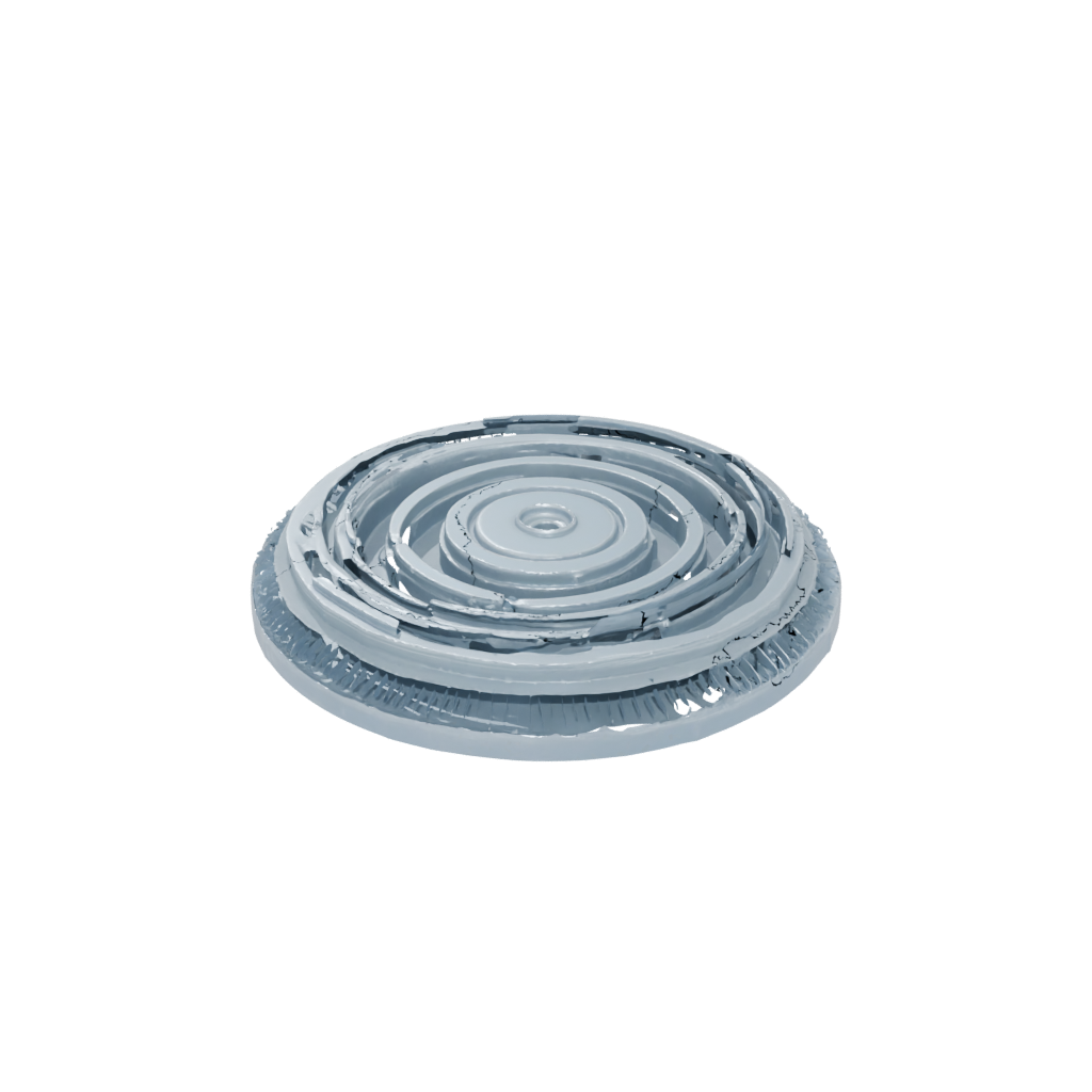 Neon Textured Rolling Ball Track Coin