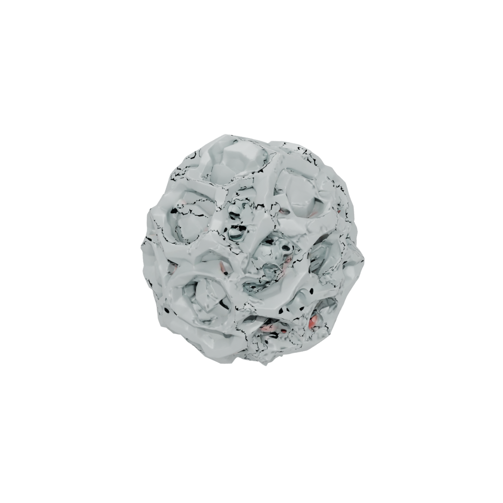 Neon Textured Snap-Pop Hexagon