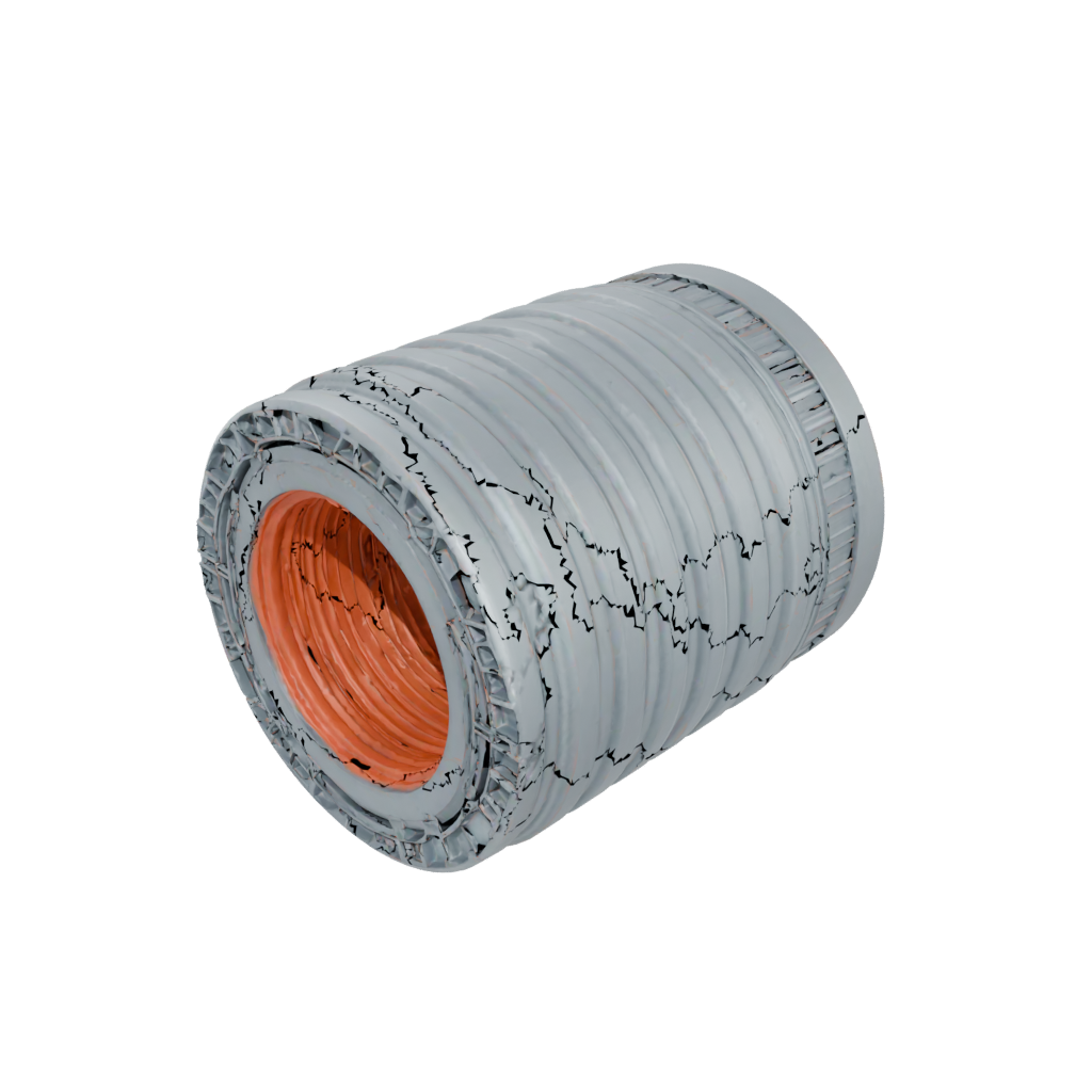 Neon Textured Twist-Lock Barrel