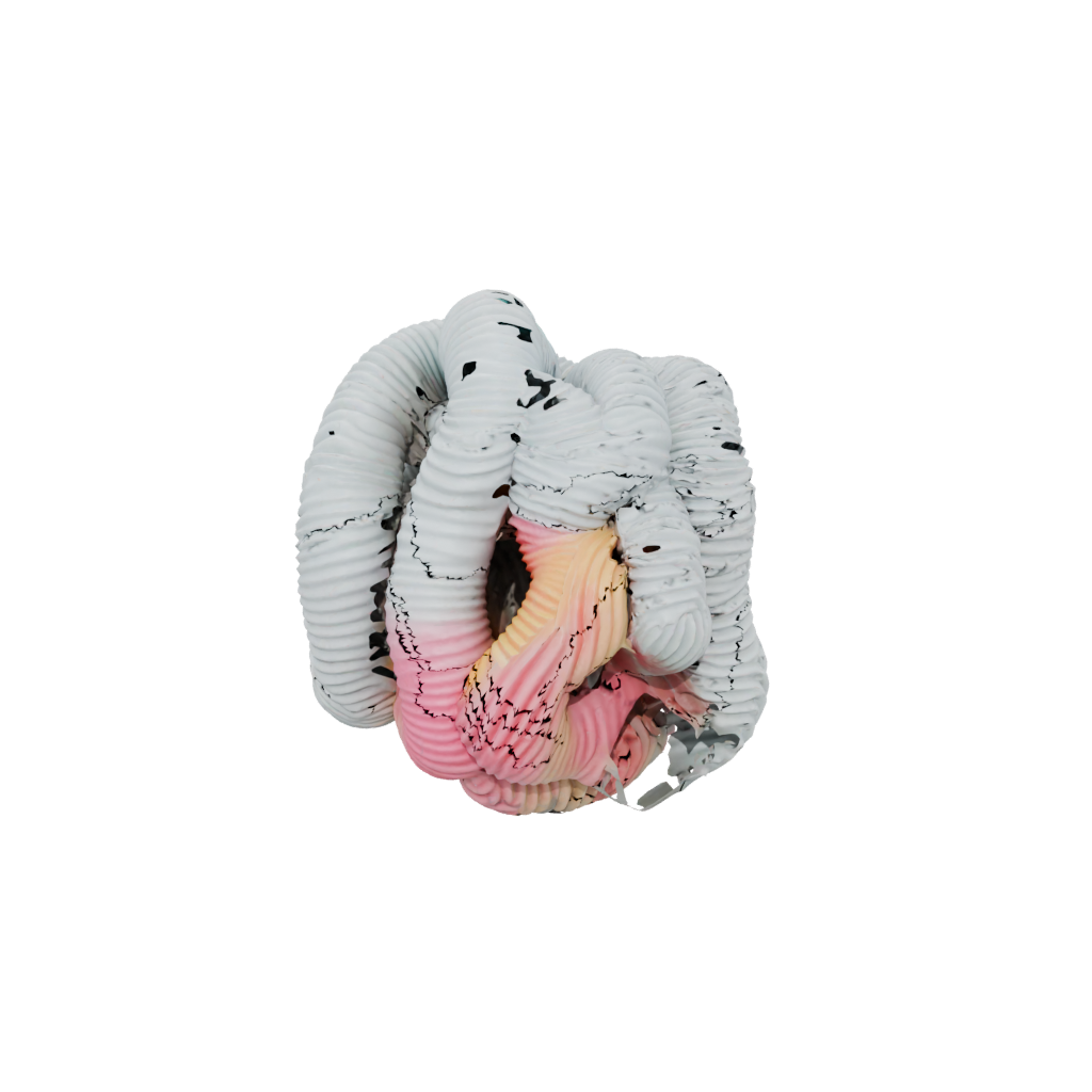 Neon Textured Twisty Helix Toy