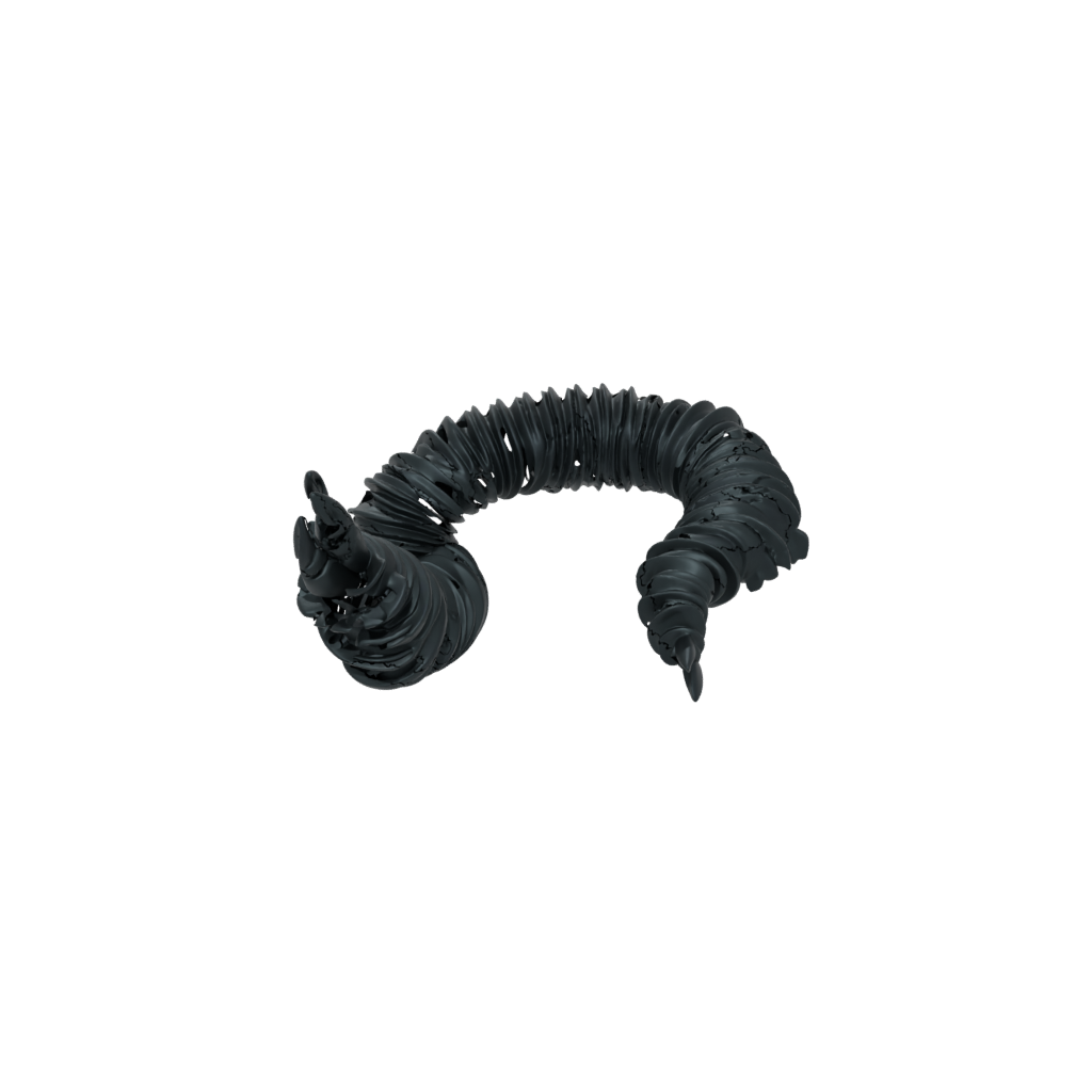Obsidian Pocket Articulated Millipede