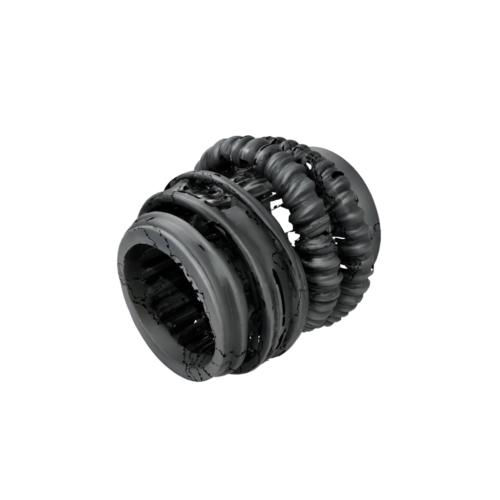 Obsidian Pocket Compression Spring Toy