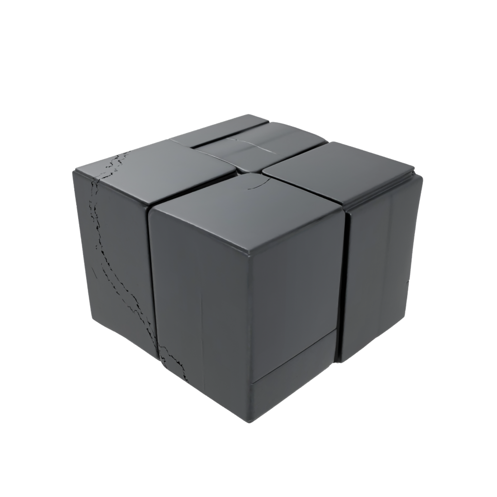 Obsidian Pocket Infinity Flip Cube