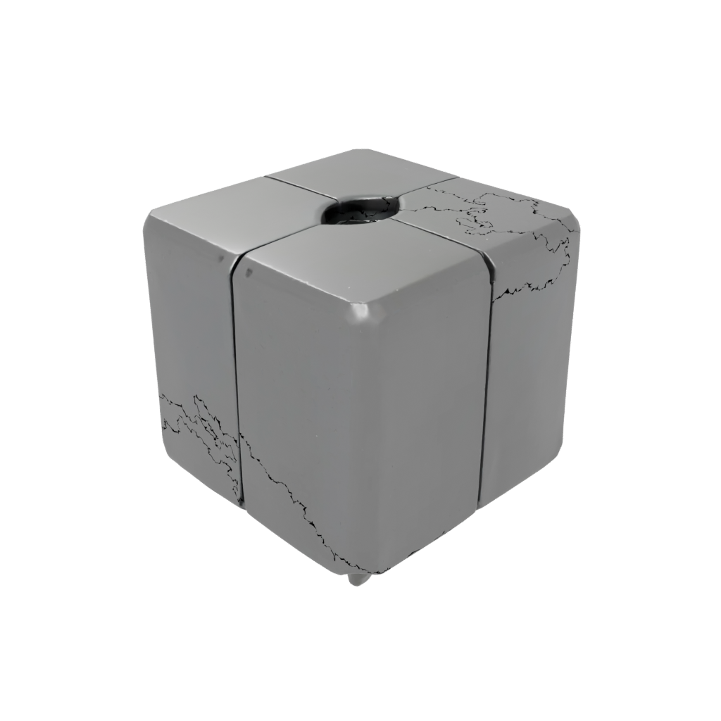 Obsidian Pocket Magnet-Free Click Cube