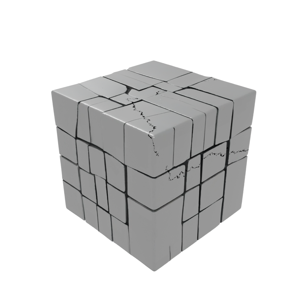 Obsidian Pocket Slide-Puzzle Cube