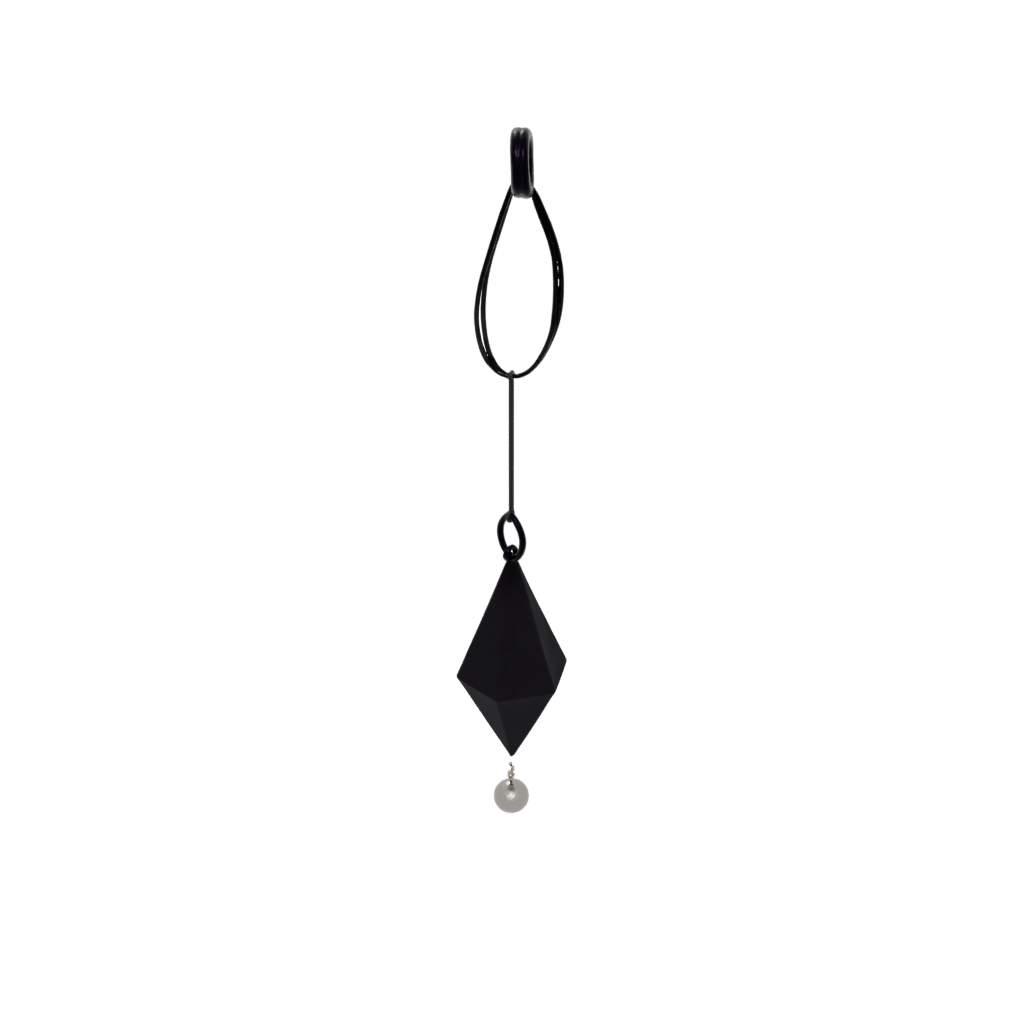 Obsidian Big Click-Clack Pendulum Toy