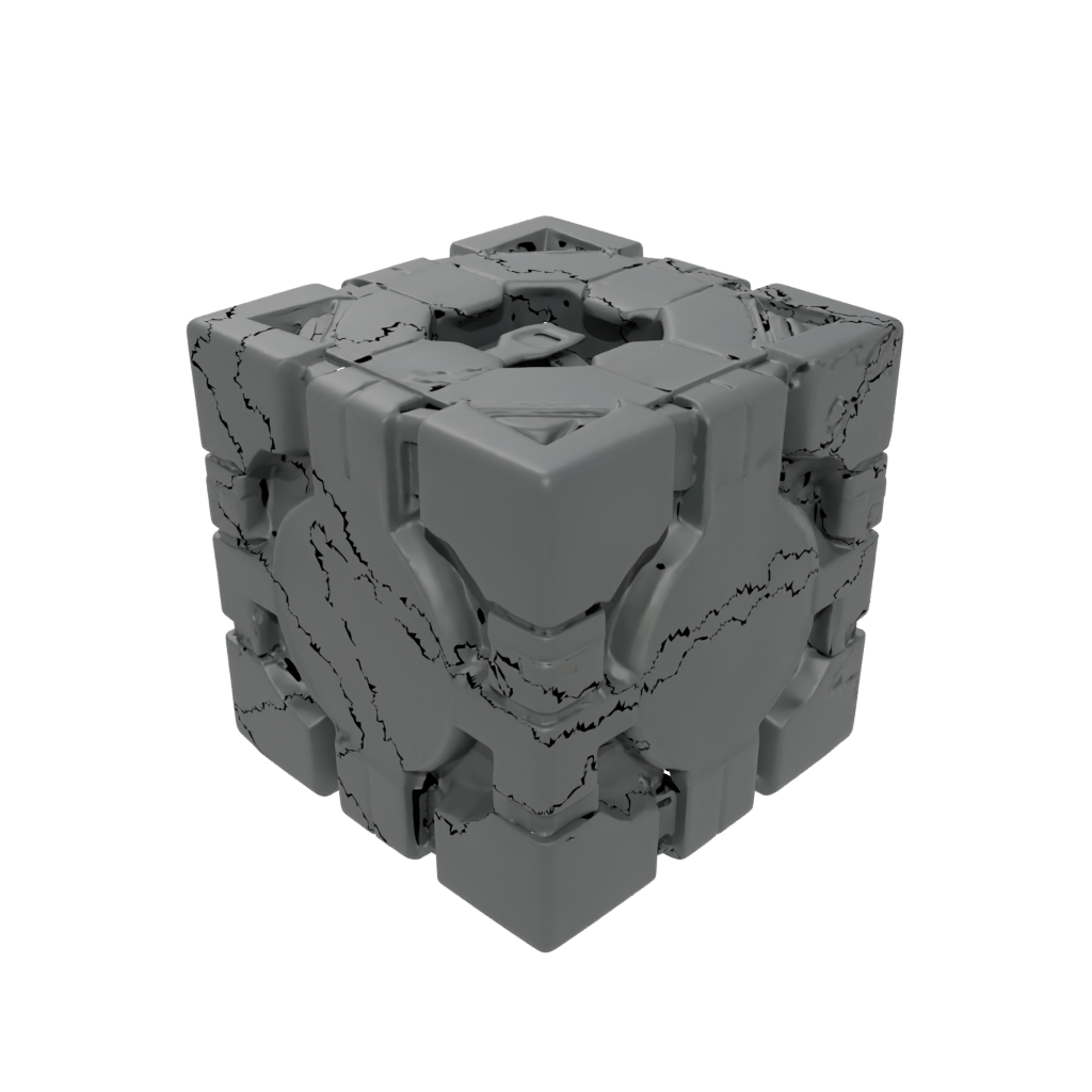 Obsidian Big Pocket Gear Cube