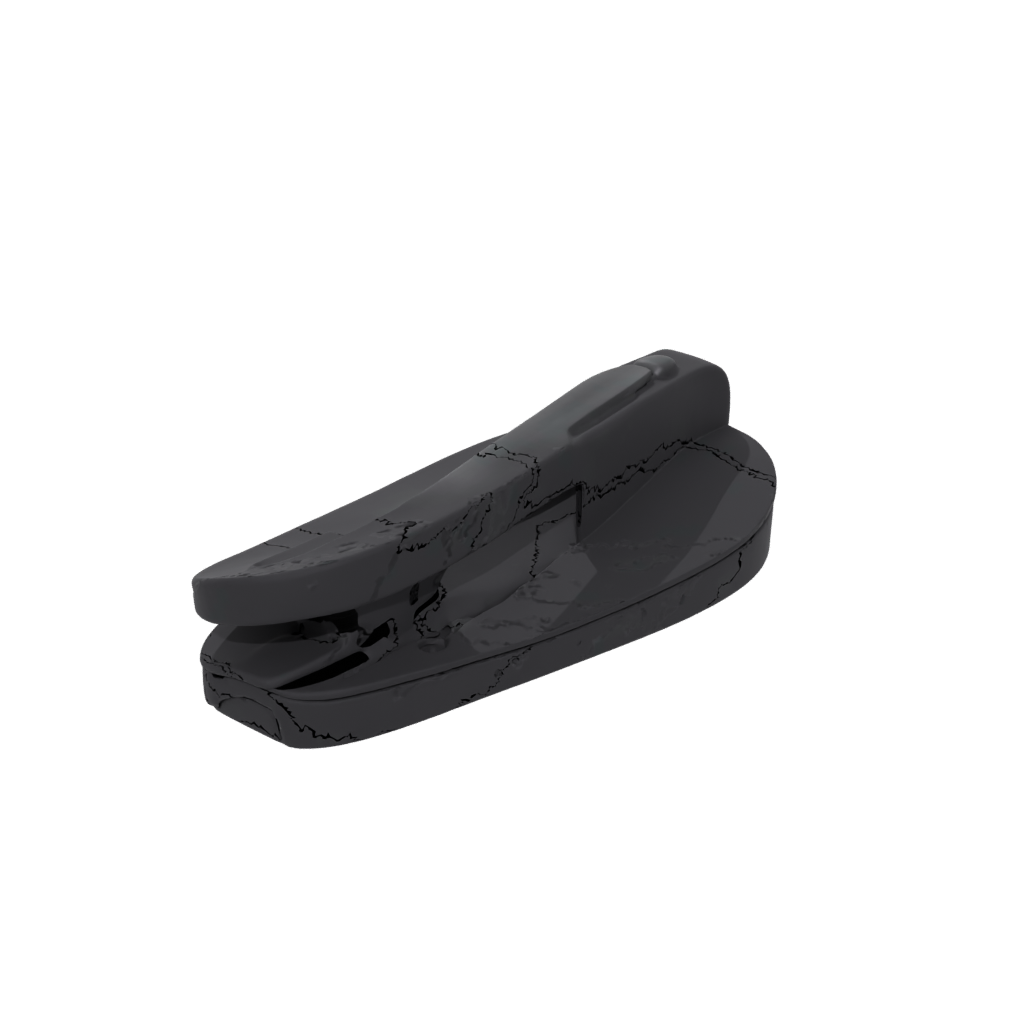 Obsidian Soft Flip-Flop Hinge Strip