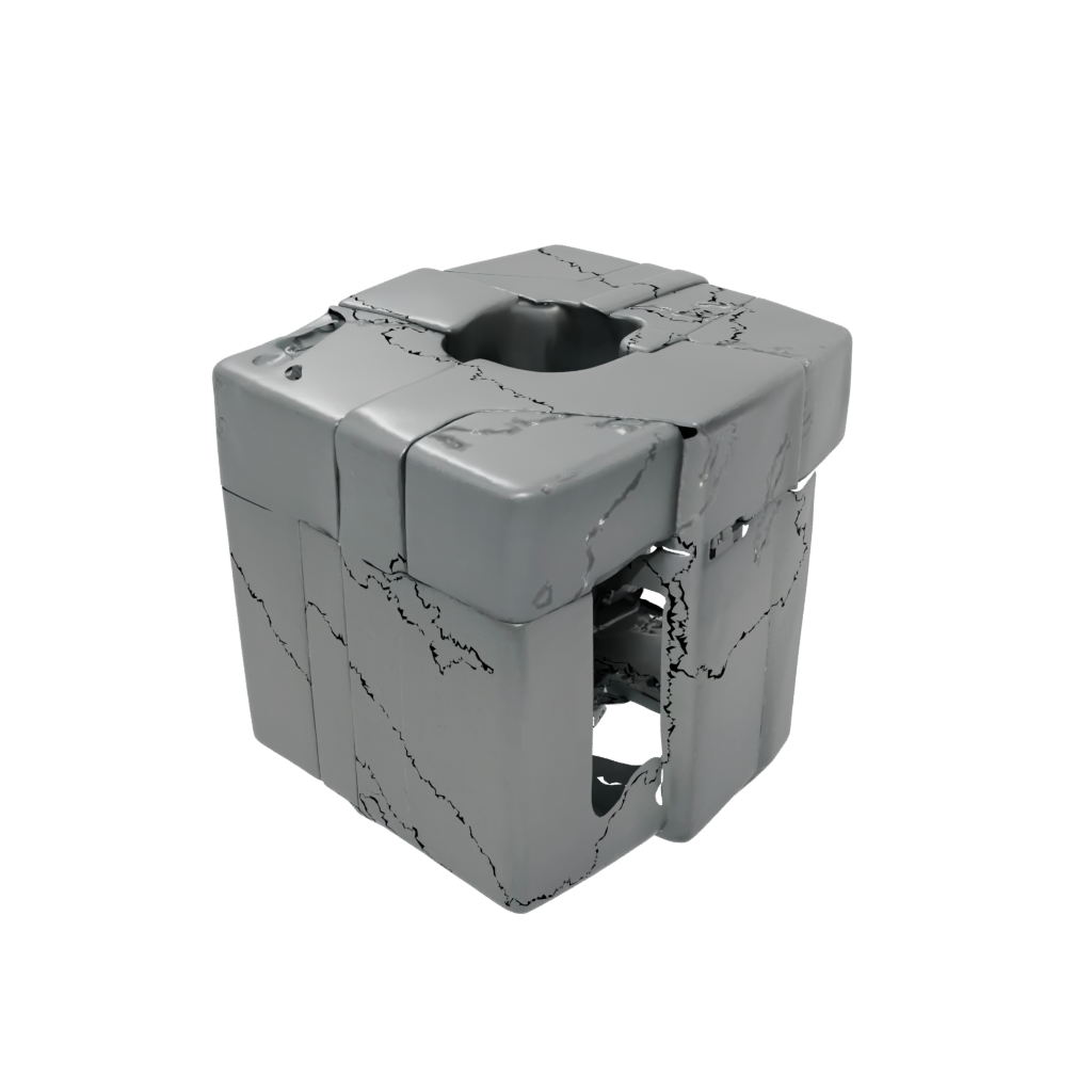 Obsidian Soft Folding Hinge Cube