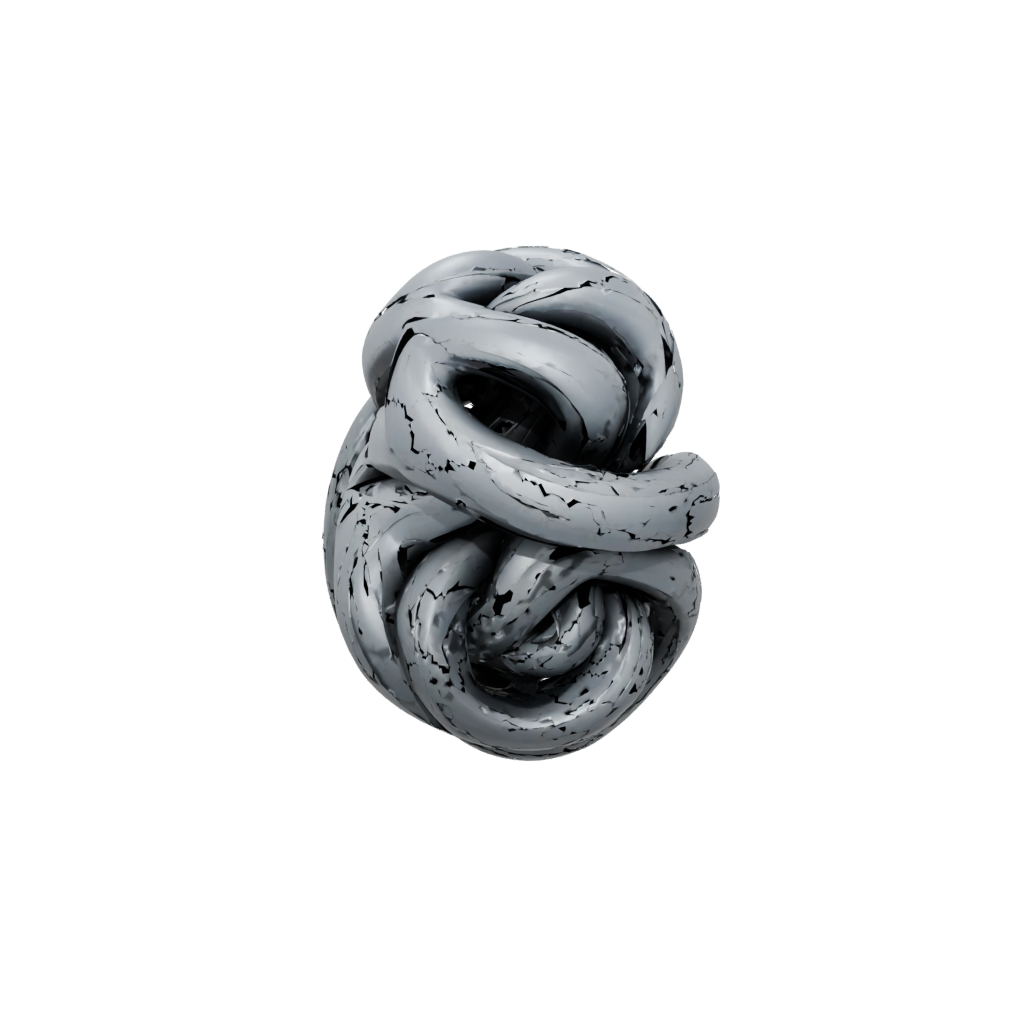 Obsidian Soft Twisty Helix Toy